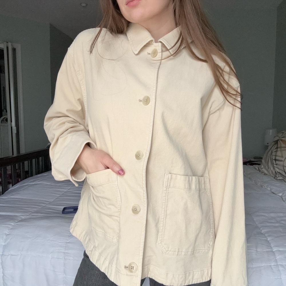 Uniqlo Women's Cream Utility Jacket